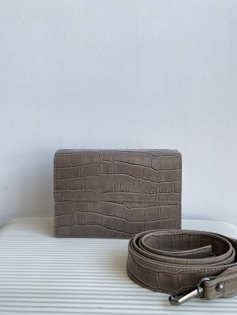 Сумка 0188 Тауп (кроко-кожа) (436)